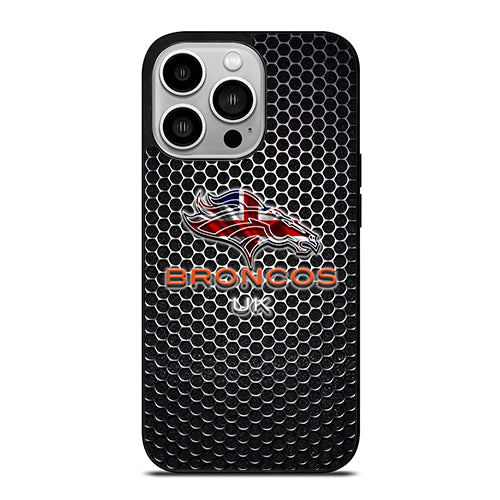 Denver Broncos UK iPhone 14 Pro Case