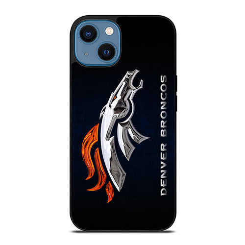 Denver Broncos Wallpaper iPhone 14 Case