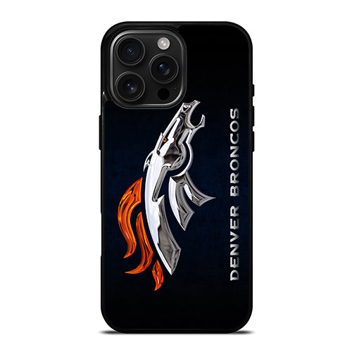 Denver Broncos Wallpaper iPhone 16 Pro Max Case