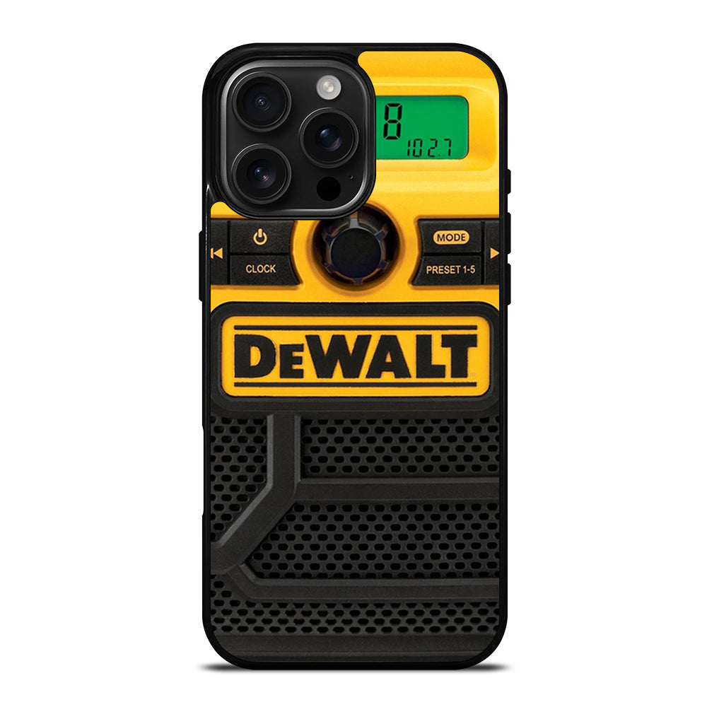 Dewalt Compact Worksite Radio iPhone 16 Pro Max Case