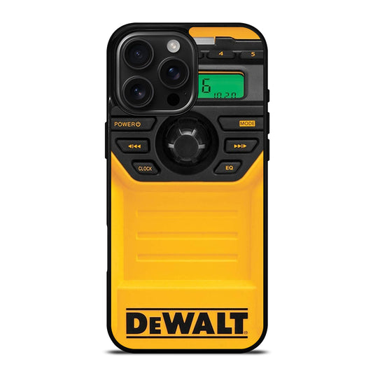 Dewalt Worksite Radio Image iPhone 16 Pro Max Case