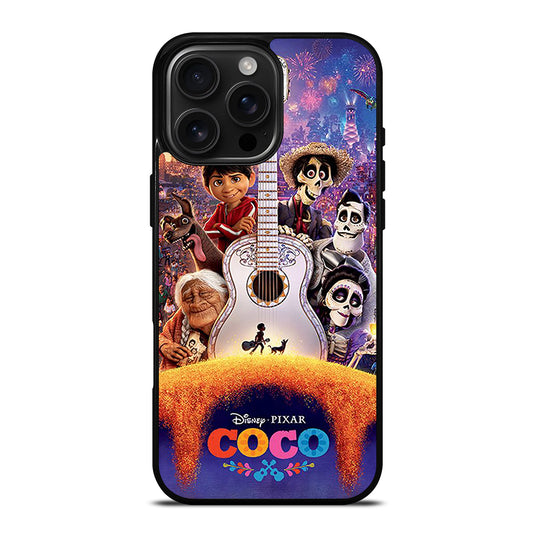 Disney Coco Guitar iPhone 16 Pro Max Case