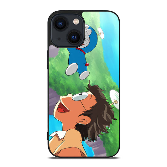 Doraemon And Nobita Fly iPhone 14 Plus Case