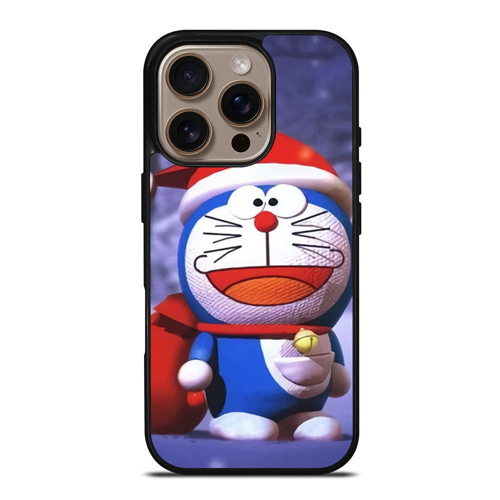Doraemon Santa Costume iPhone 16 Pro Case