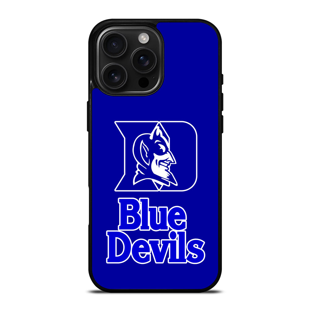 Duke Blue Devils Logo iPhone 16 Pro Max Case