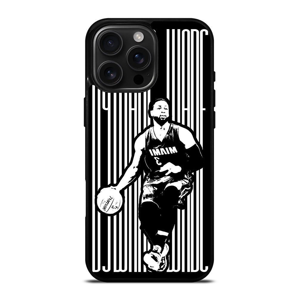 Dwyane Wade Miami Heat iPhone 16 Pro Max Case