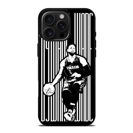 Dwyane Wade Miami Heat iPhone 16 Pro Max Case