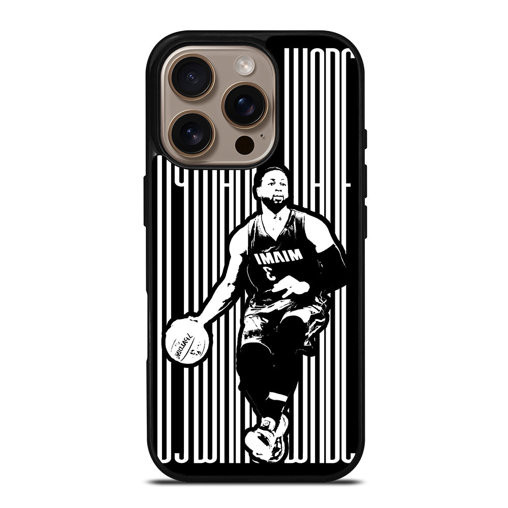 Dwyane Wade Miami Heat iPhone 16 Pro Case