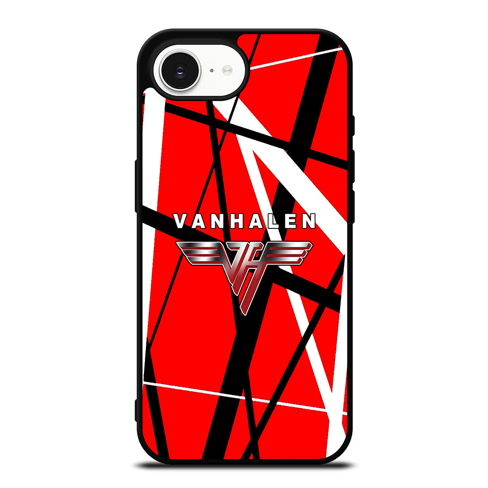 Eddie Van Halen Legendary iPhone 16e case black TPU silicone rubber protective cover by Casedear