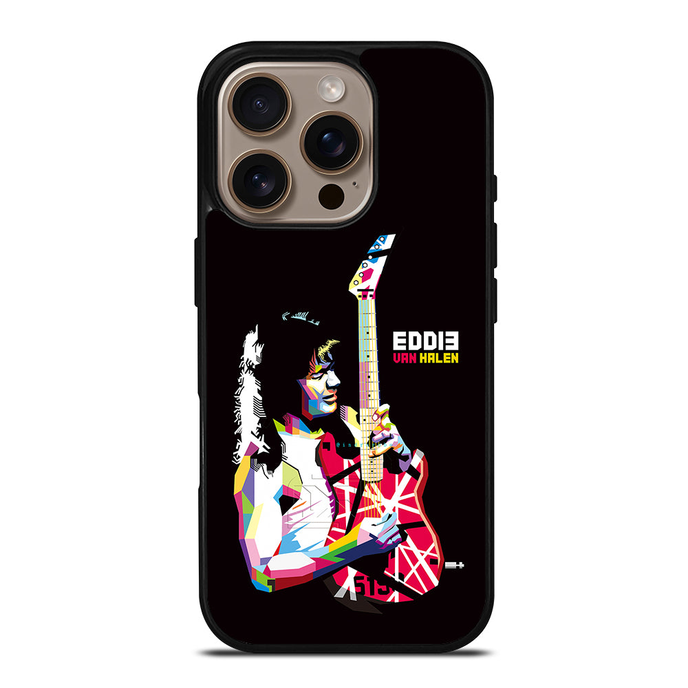 Eddie Van Halen Color iPhone 16 Pro Case