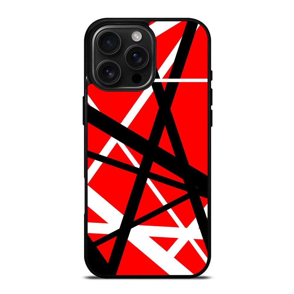 Eddie Van Halen Guitar Stripes iPhone 16 Pro Max Case