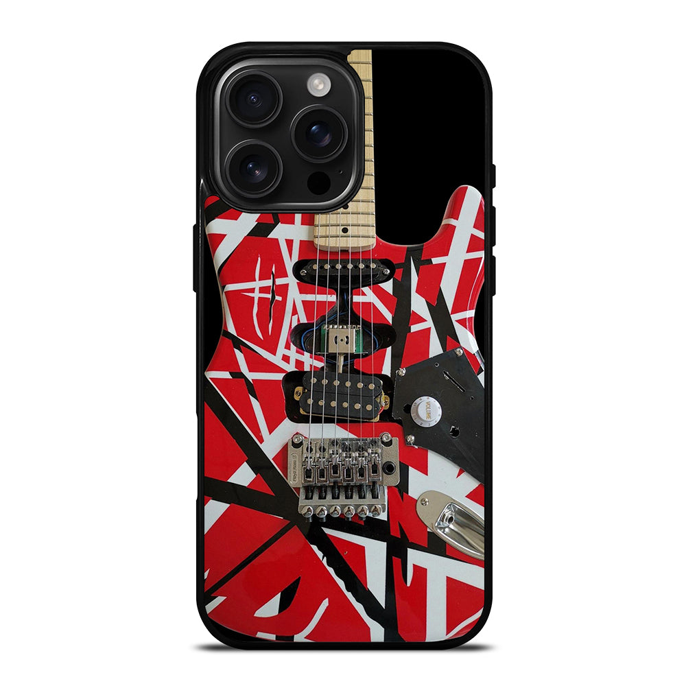 Eddie Van Halen Legendary Guitar iPhone 16 Pro Max Case