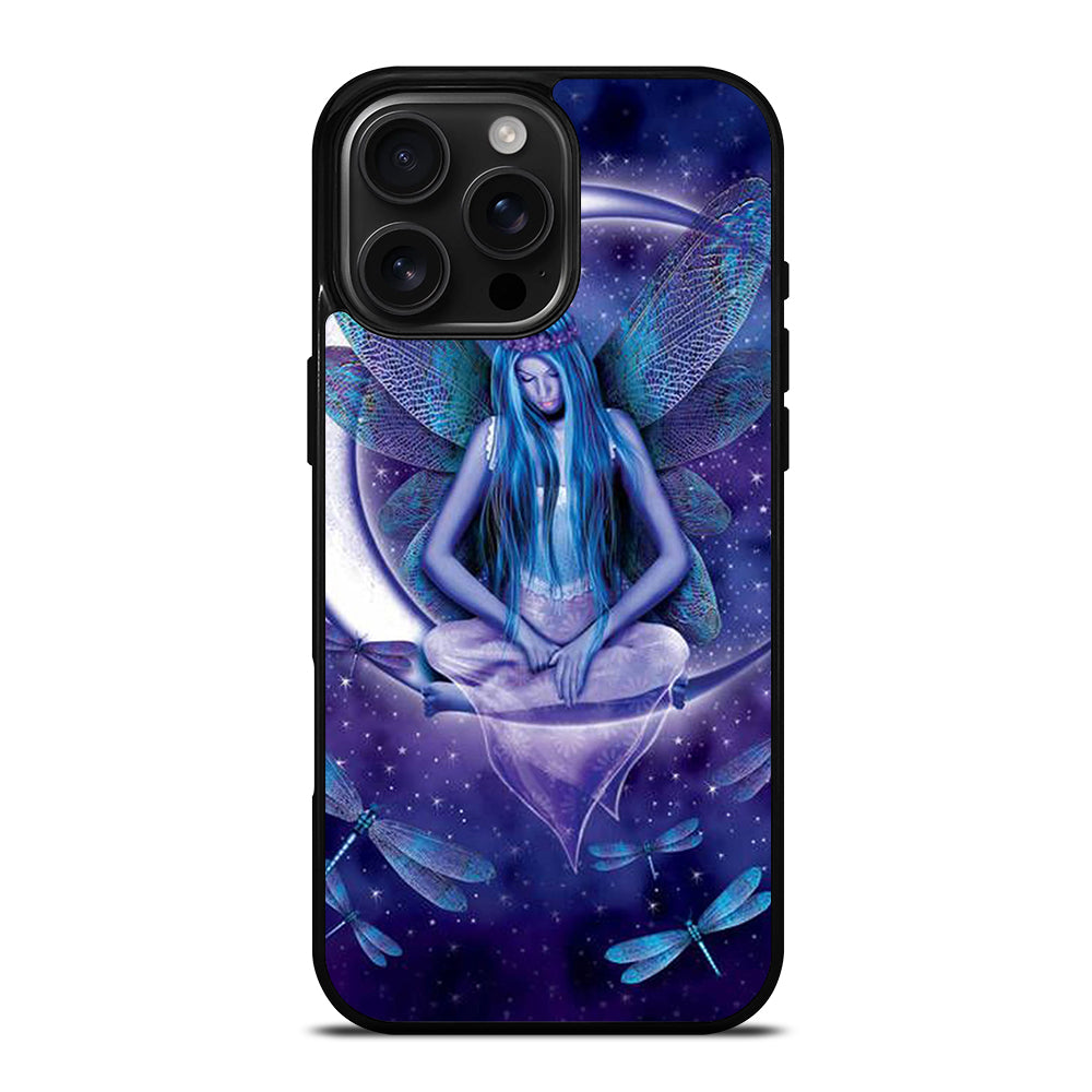 FAIRY DRAGONFLIES ON MOON iPhone 16 Pro Max Case