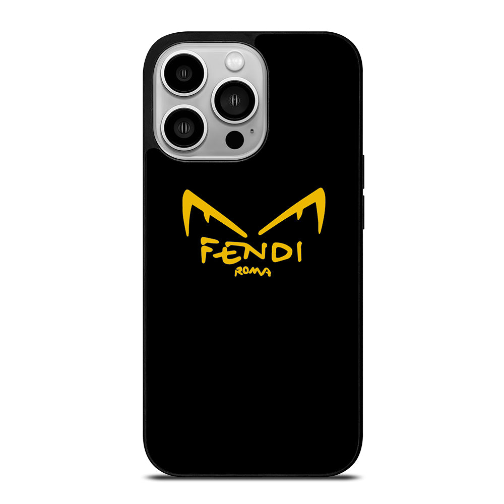 FENDI ROMA EYES IN BLACK iPhone 14 Pro Case