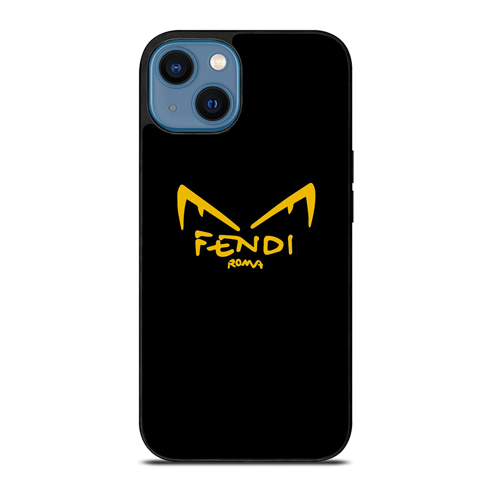 FENDI ROMA EYES IN BLACK iPhone 14 Case