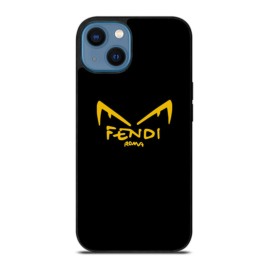 FENDI ROMA EYES IN BLACK iPhone 14 Case
