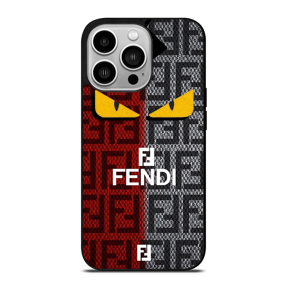 FENDI ROMA EYES LOGO iPhone 14 Pro Case
