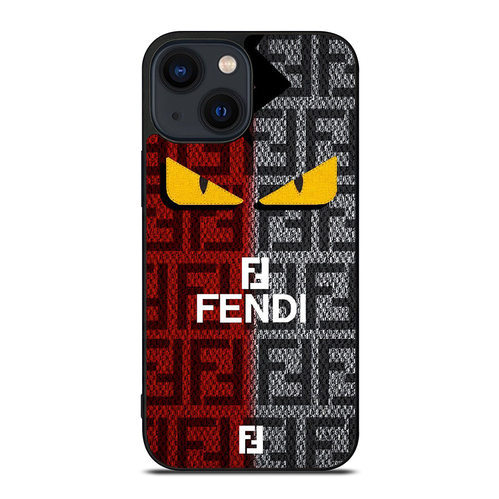 FENDI ROMA EYES LOGO iPhone 14 Plus Case