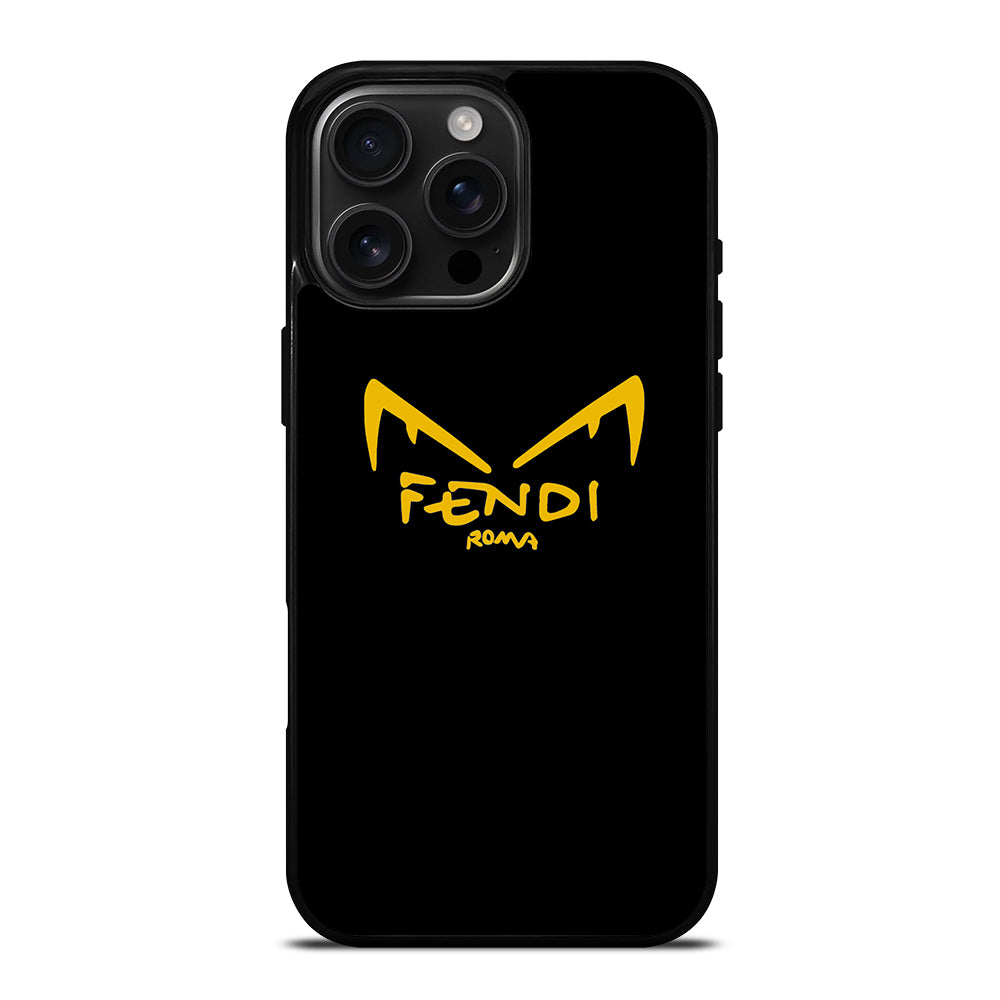 FENDI ROMA EYES IN BLACK iPhone 16 Pro Max Case