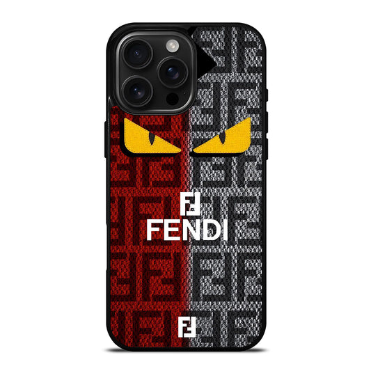 FENDI ROMA EYES LOGO iPhone 16 Pro Max Case