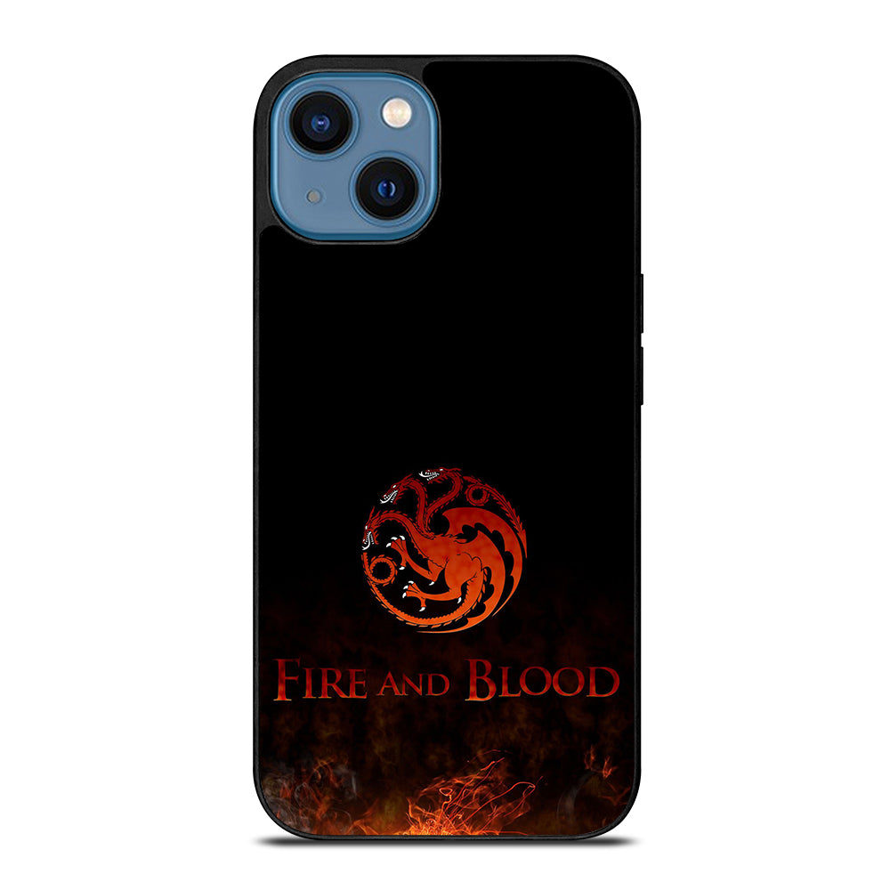 FIRED FIRE AND BLOOD iPhone 14 Case