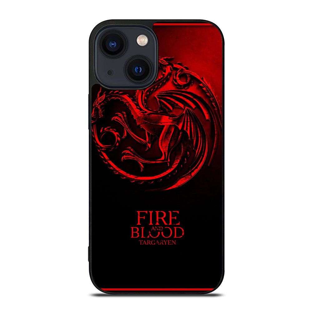 FIRE ANG BLOOD TARGARYEN iPhone 14 Plus Case