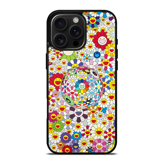 Flower Ball Takashi Murakami iPhone 16 Pro Max Case