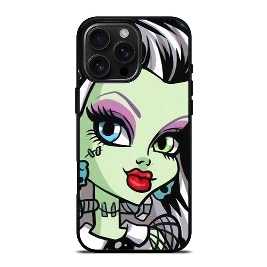 Frankie Stein Doll Face iPhone 16 Pro Max Case