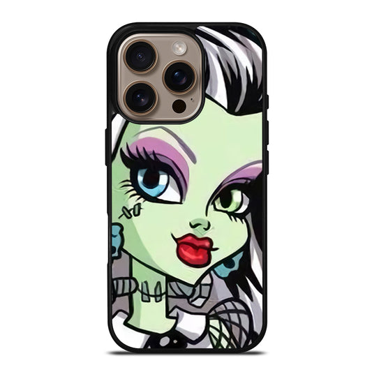 Frankie Stein Doll Face iPhone 16 Pro Case