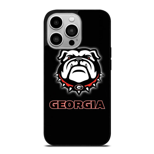 GEORGIA BULLDOGS LOGO iPhone 14 Pro Case