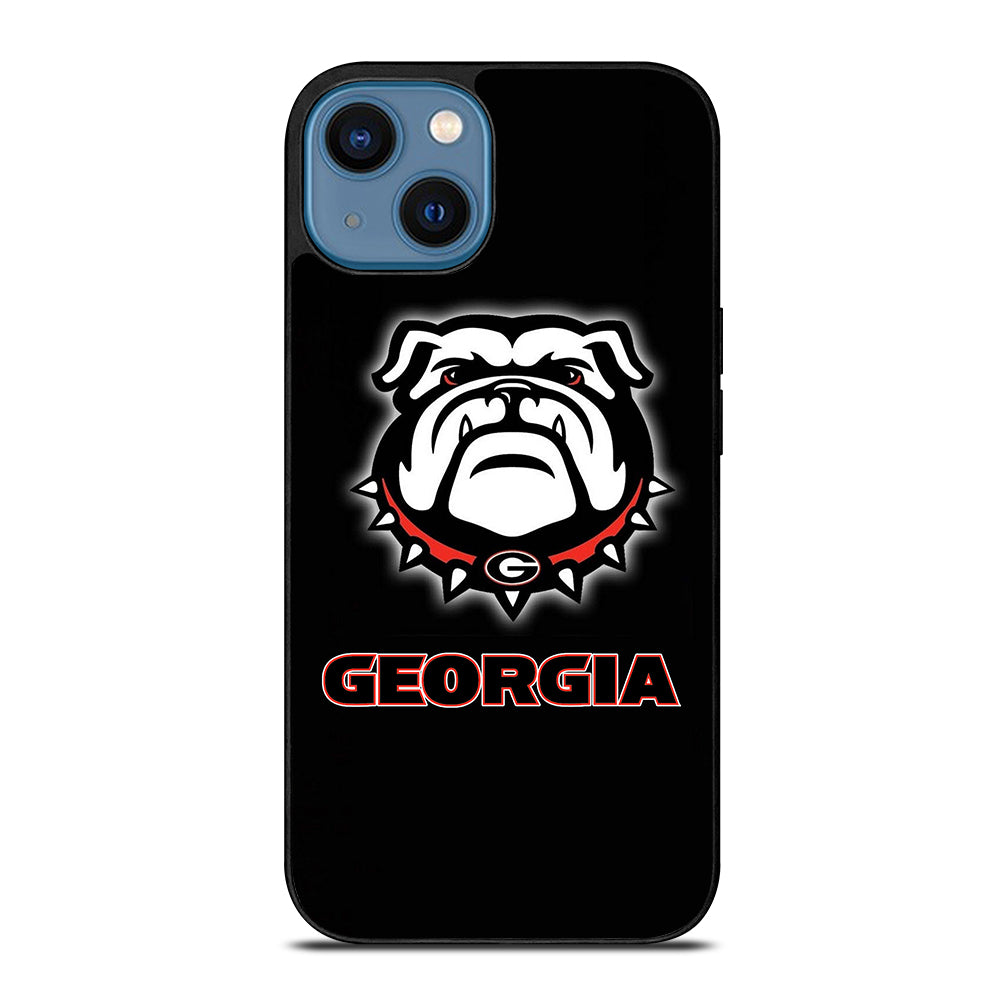 GEORGIA BULLDOGS LOGO iPhone 14 Case