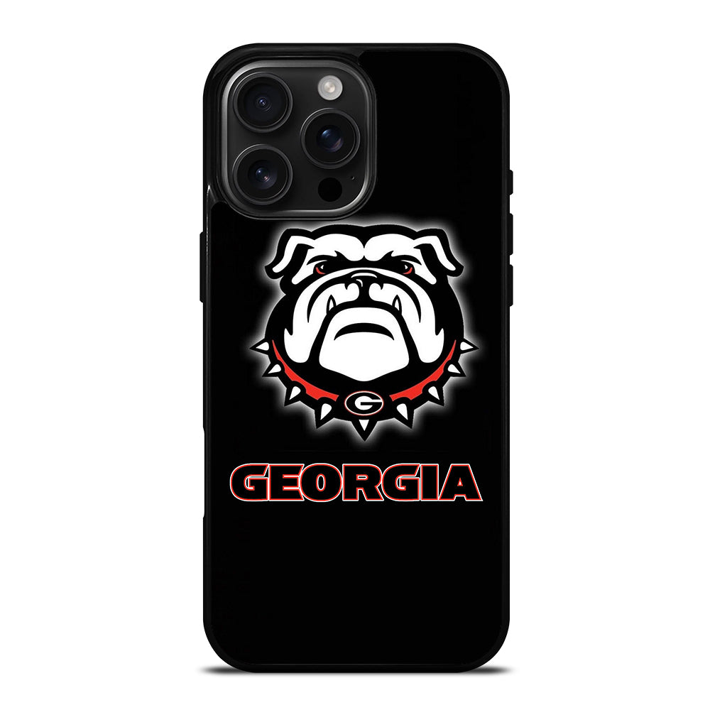 GEORGIA BULLDOGS LOGO iPhone 16 Pro Max Case