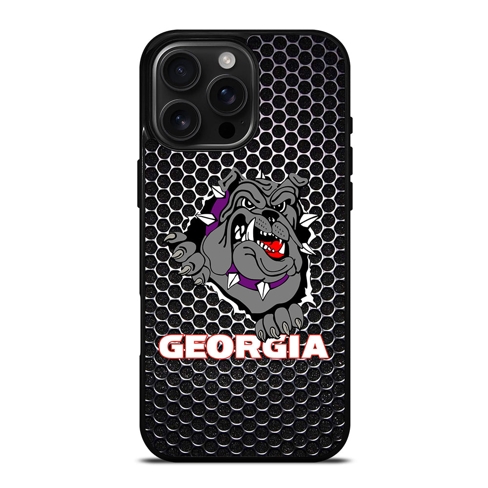 GEORGIA BULLDOGS SHIELD iPhone 16 Pro Max Case