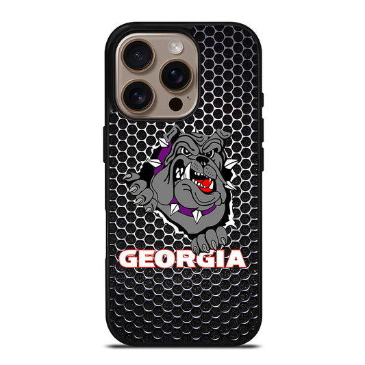GEORGIA BULLDOGS SHIELD iPhone 16 Pro Case
