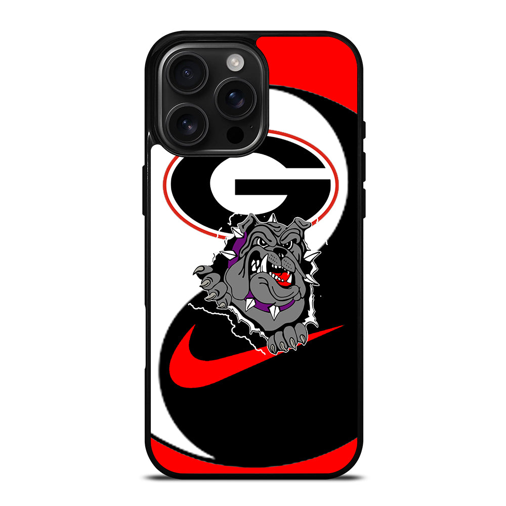 GEORGIA BULLDOGS YIN AND YANG iPhone 16 Pro Max Case