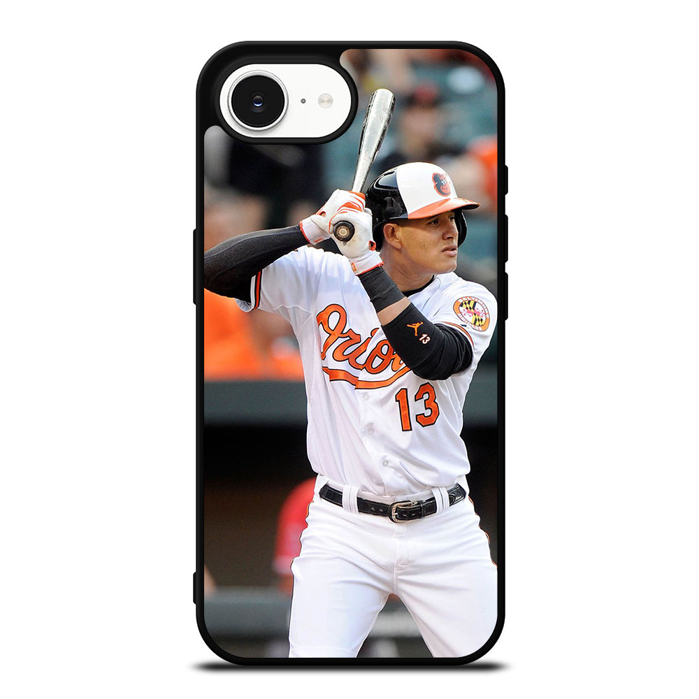 GREAT MANNY MACHADO iPhone 16e case black TPU silicone rubber protective cover by Casedear