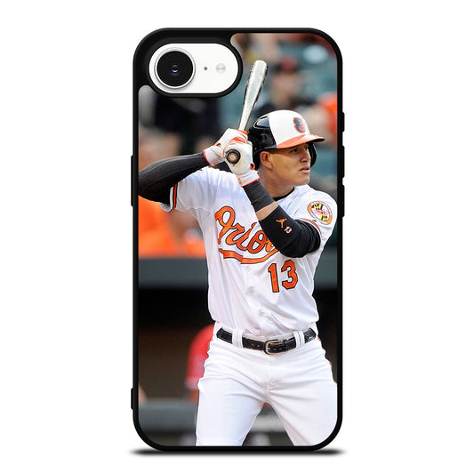 GREAT MANNY MACHADO iPhone 16e case black TPU silicone rubber protective cover by Casedear