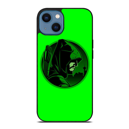 GREEN ARROW PICTURE iPhone 14 Case