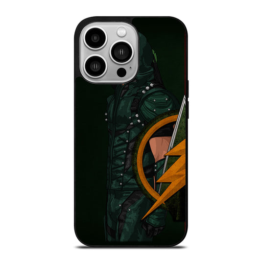 GREEN ARROW SIDE iPhone 14 Pro Case