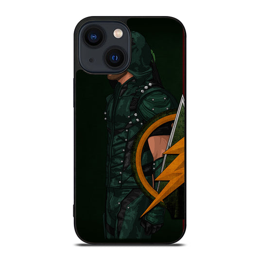 GREEN ARROW SIDE iPhone 14 Plus Case
