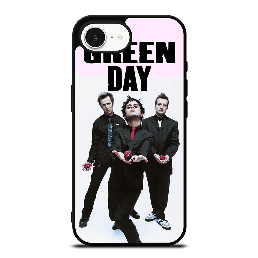 GREEN DAY CASE iPhone 16e case black TPU silicone rubber protective cover by Casedear