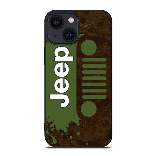 GREEN JEEP WRANGLER iPhone 14 Plus Case