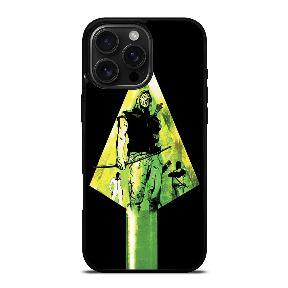 GREEN ARROW SYMBOL iPhone 16 Pro Max Case