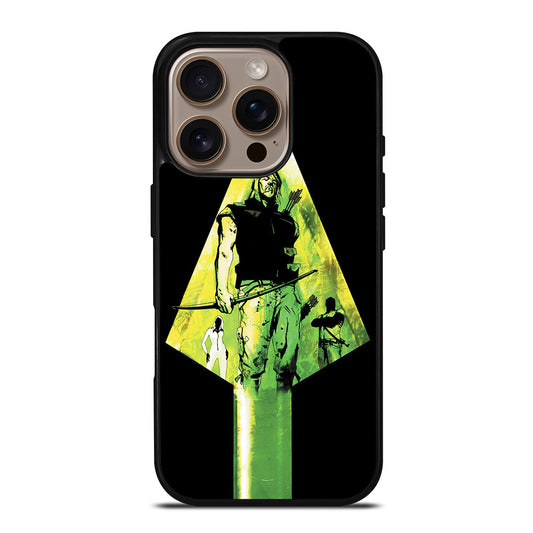 GREEN ARROW SYMBOL iPhone 16 Pro Case