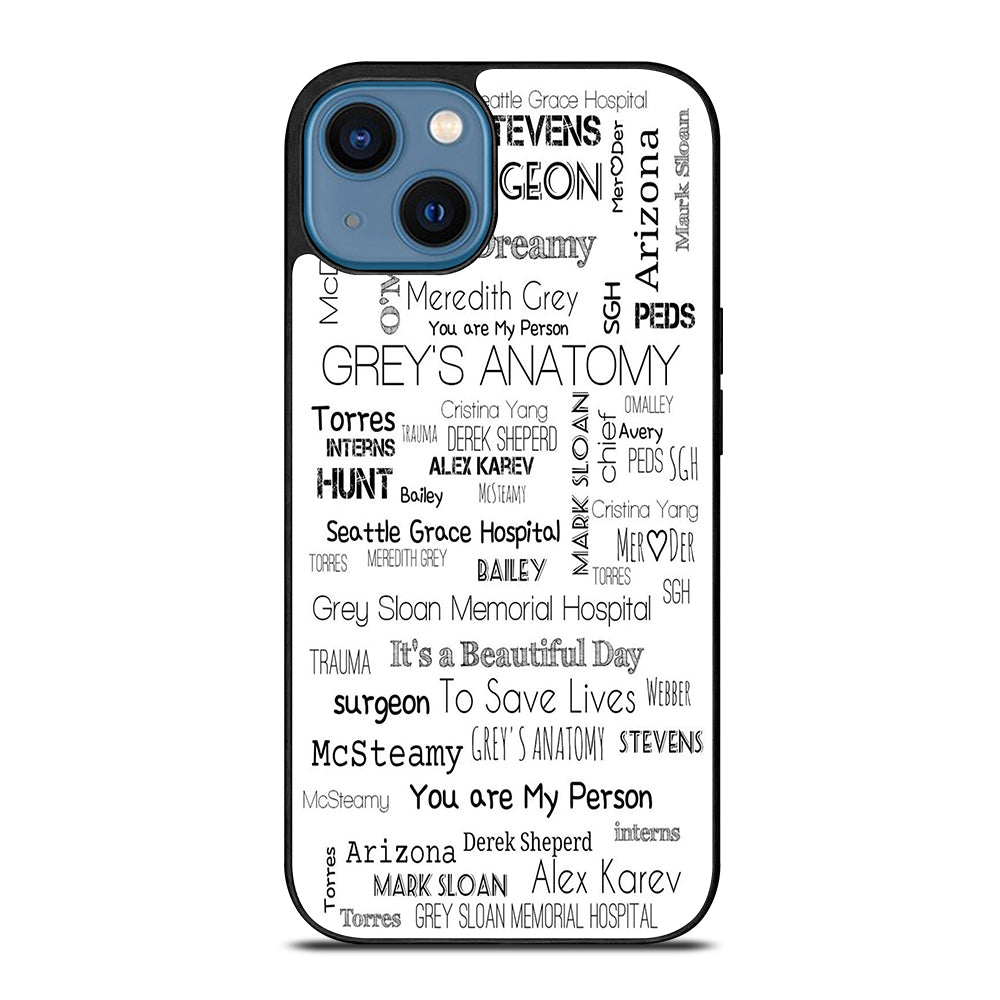 GREY'S ANATOMY STORY iPhone 14 Case