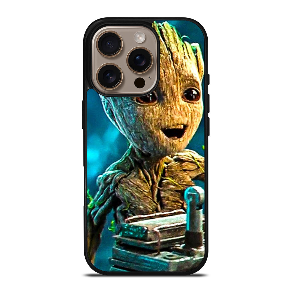 GUARDIANS OF THE GALAXY BABY GROOT iPhone 16 Pro Case