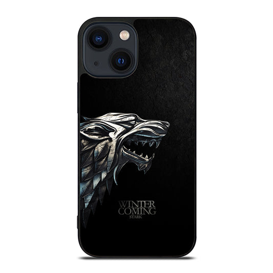 Game Of Thrones House Stark Winter iPhone 14 Plus Case