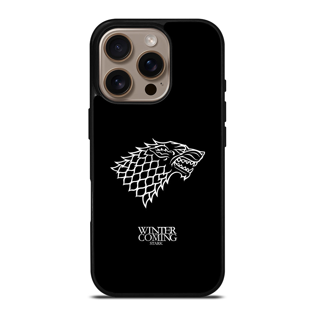 Game Of Thrones House Stark Logo iPhone 16 Pro Case
