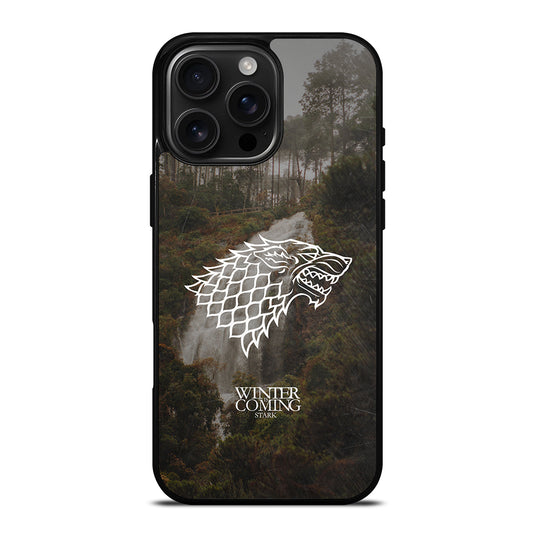 Game Of Thrones House Stark in Nature iPhone 16 Pro Max Case