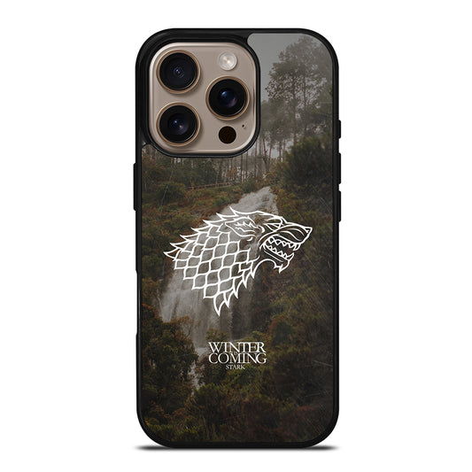 Game Of Thrones House Stark in Nature iPhone 16 Pro Case